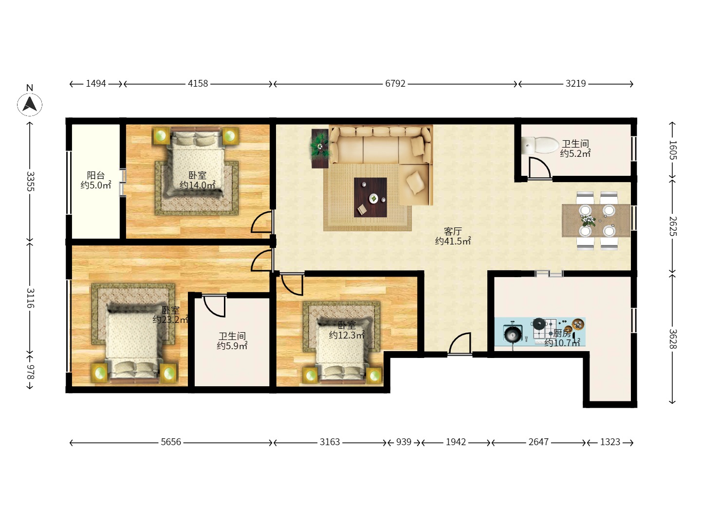 星沙国际物流园/泉星社区 星沙国际物流园/泉星社区室内图2
