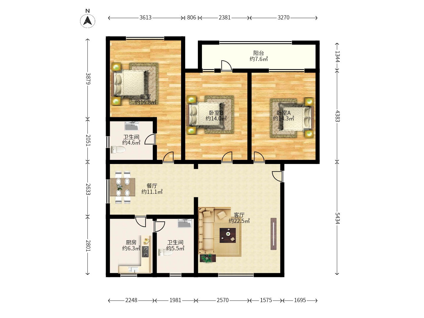 东南明苑室内图2