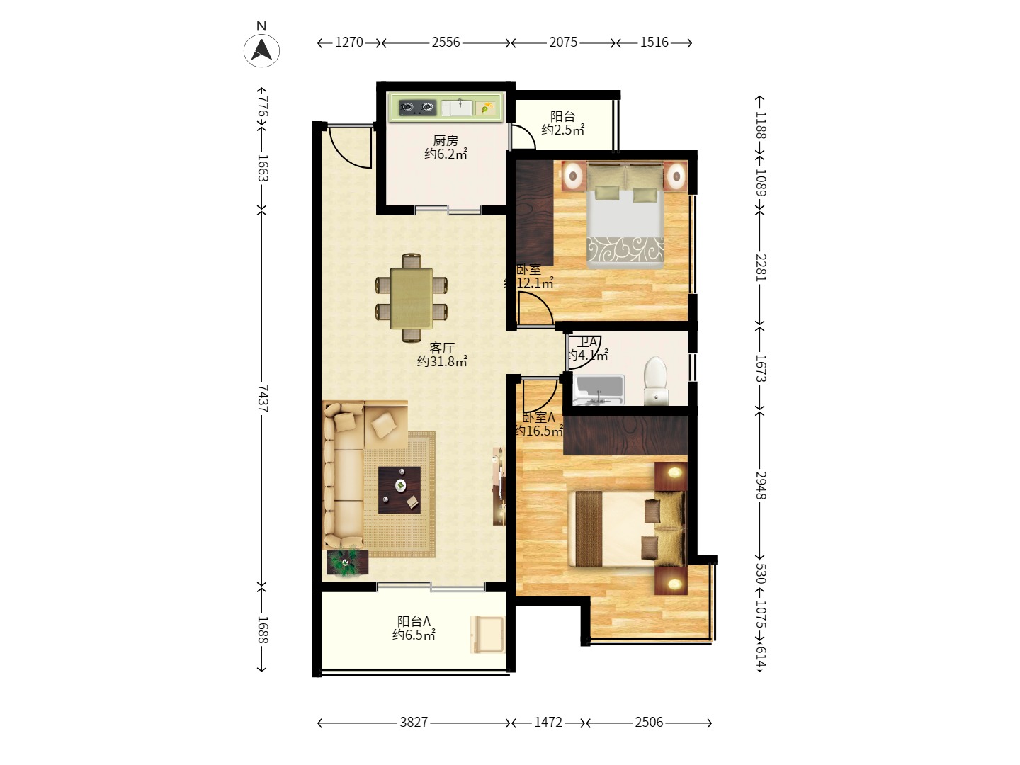 锑都家园 锑都家园室内图2