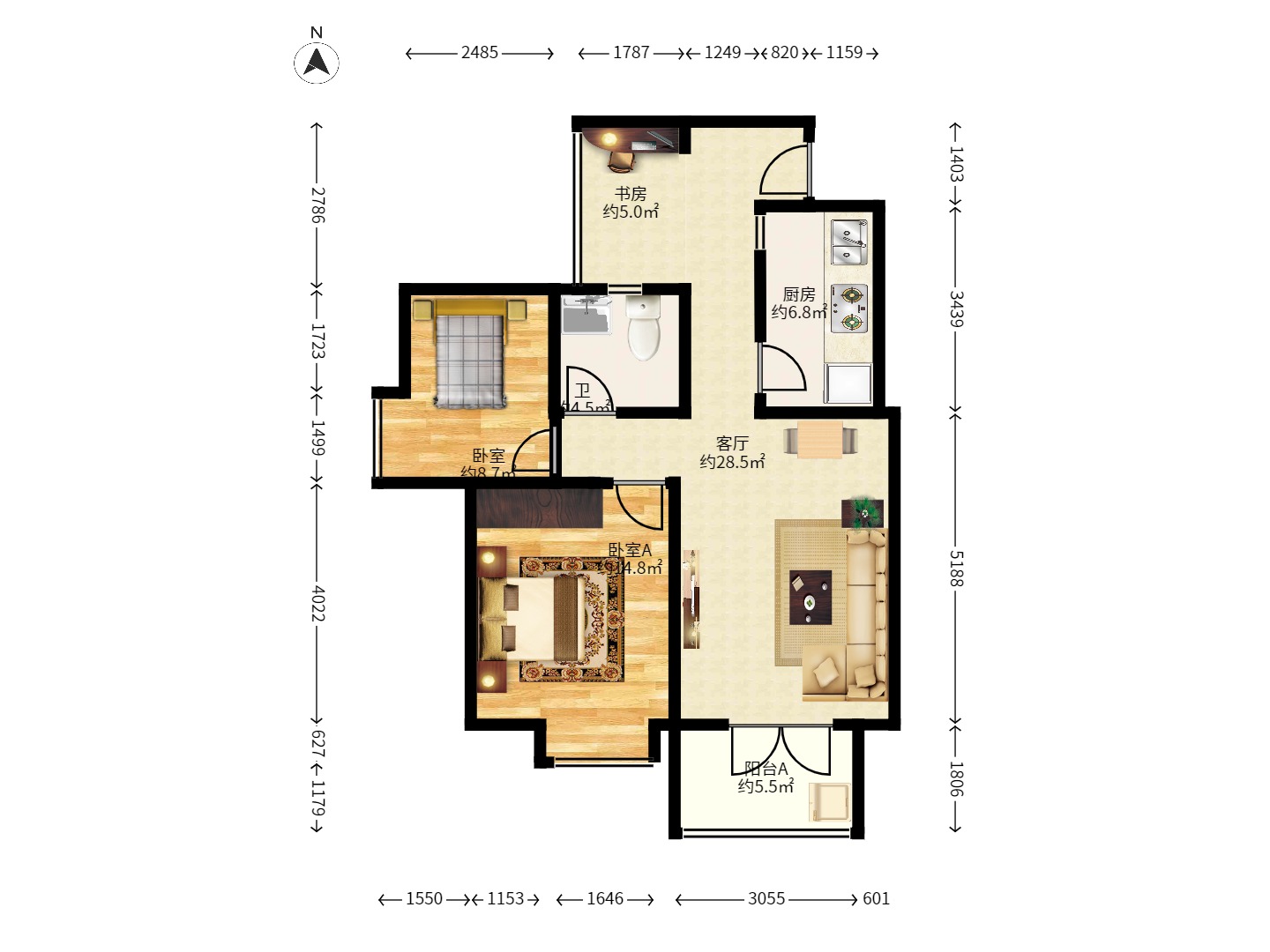 尚都花园城 尚都花园城室内图2