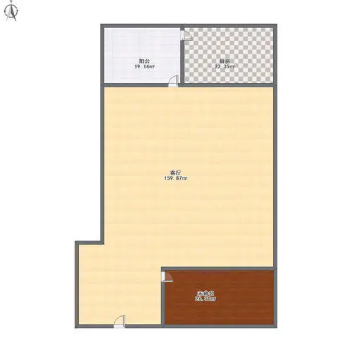 银海花园 3室2厅1卫 2000.0元/月 银海花园 3室2厅1卫 2000.0元/月户型图