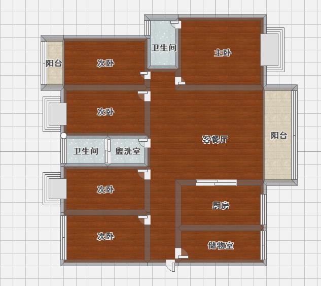 金柘北区  3室2厅1卫    1700.0元/月 金柘北区  3室2厅1卫    1700.0元/月户型图