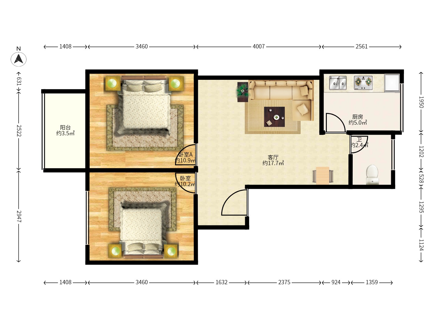 天心丽城 天心丽城室内图2