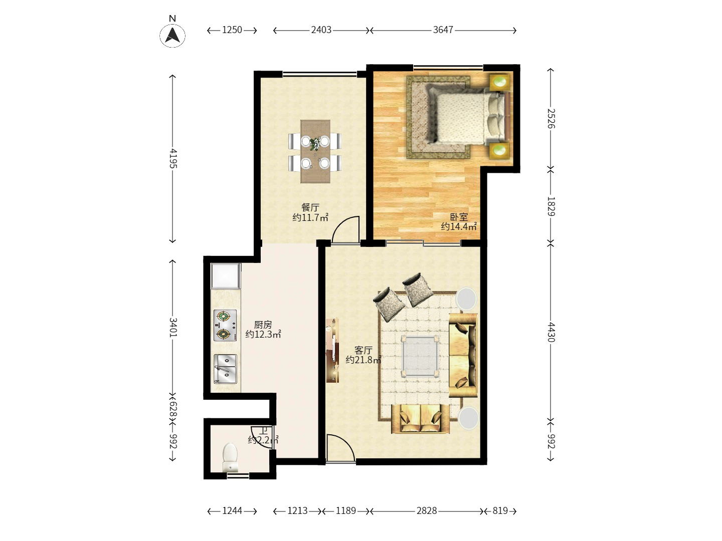 景环小区 景环小区室内图2