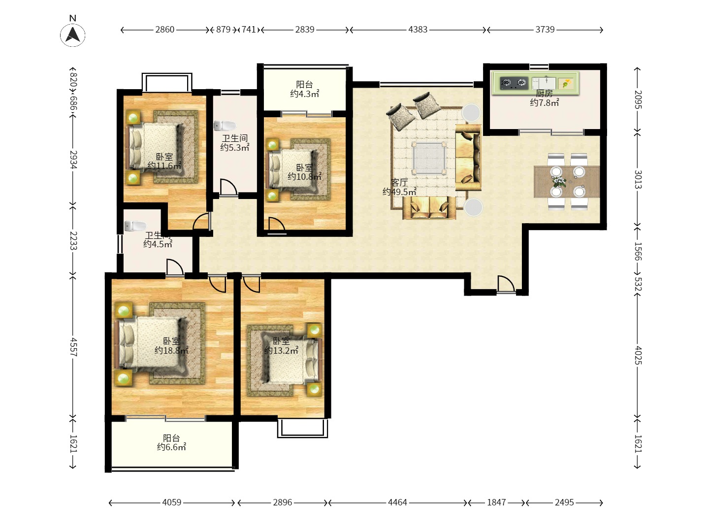 中房F联邦 中房F联邦室内图2
