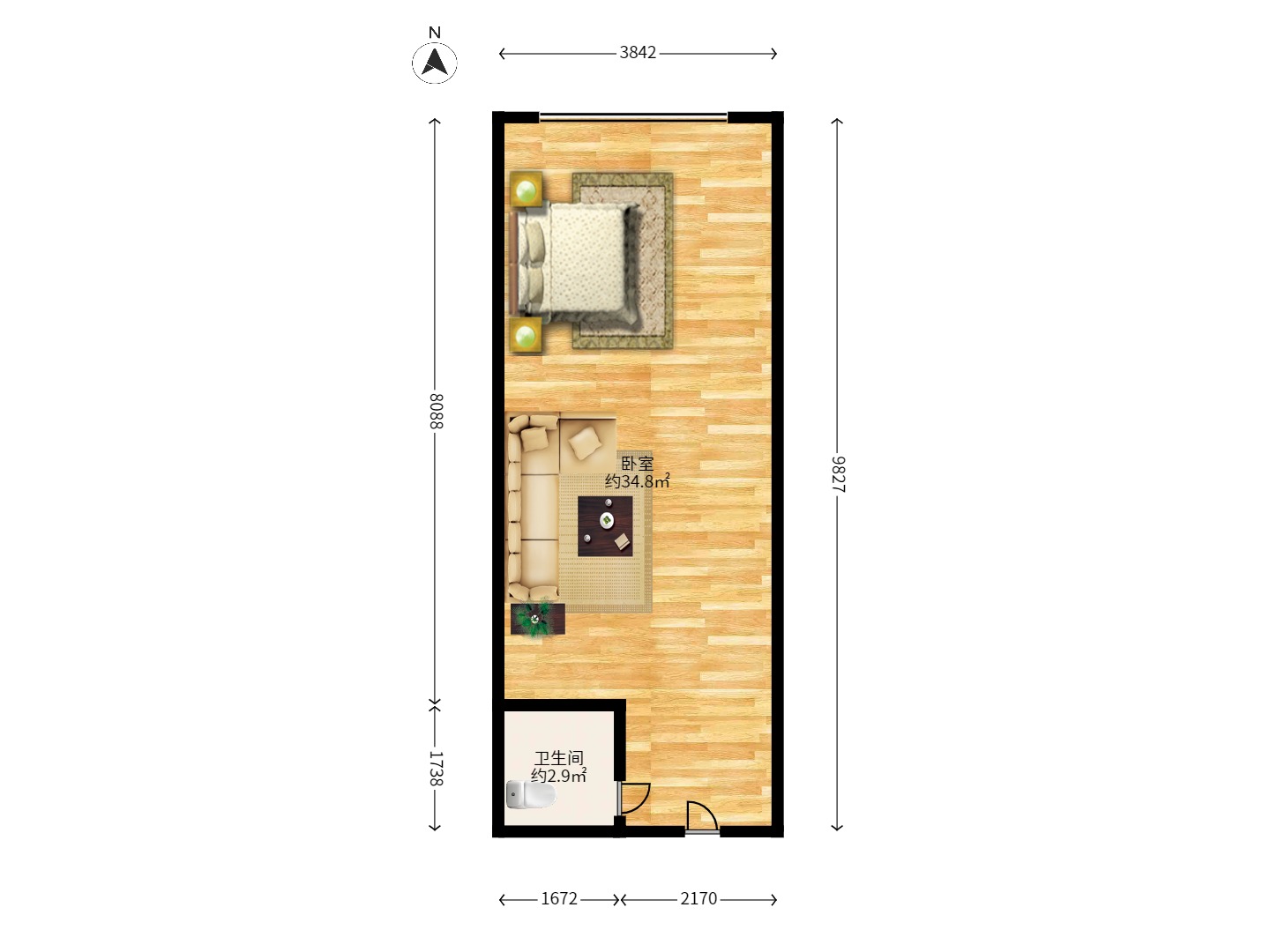 景环小区 景环小区室内图2