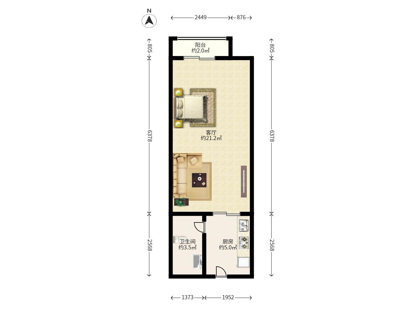 尚都花园城 尚都花园城室内图2