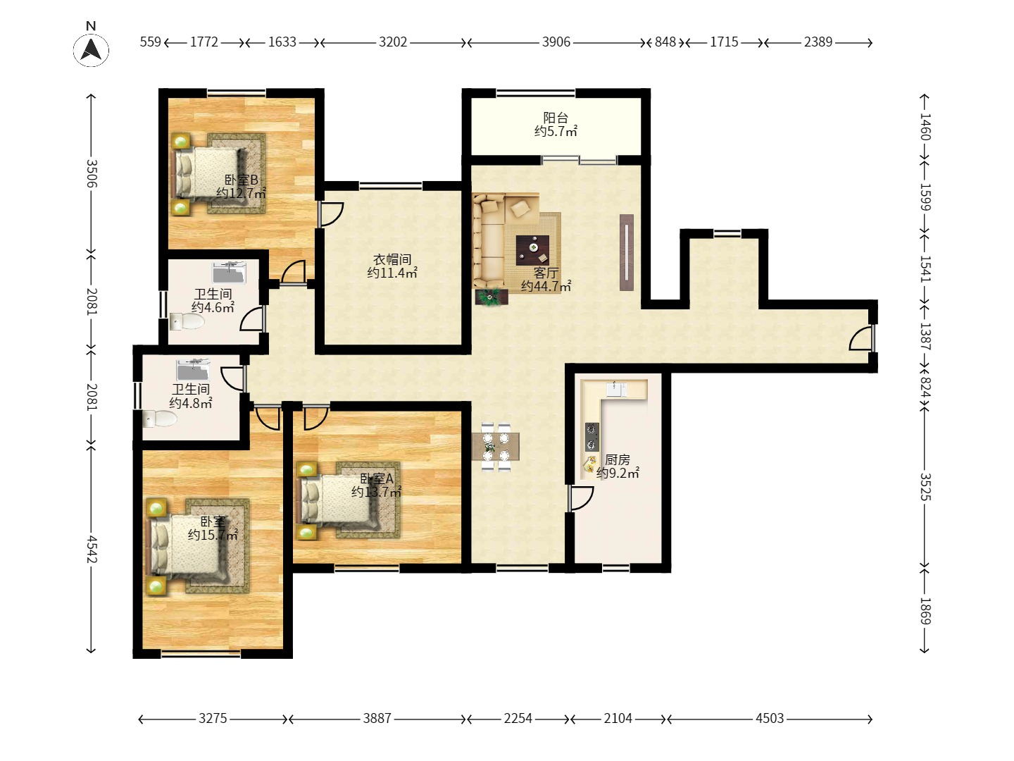 康桥长郡 康桥长郡室内图2
