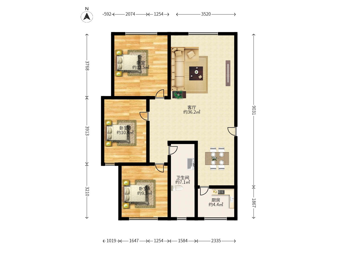 康桥长郡 康桥长郡室内图2