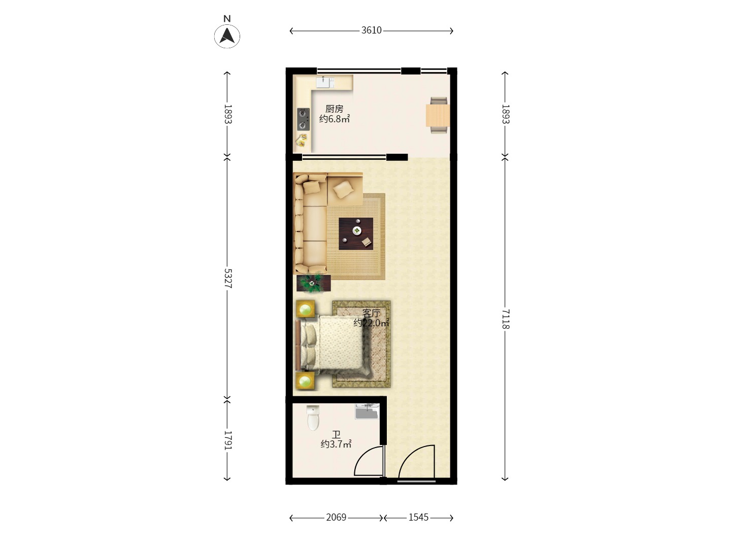 尚都花园城 尚都花园城室内图2