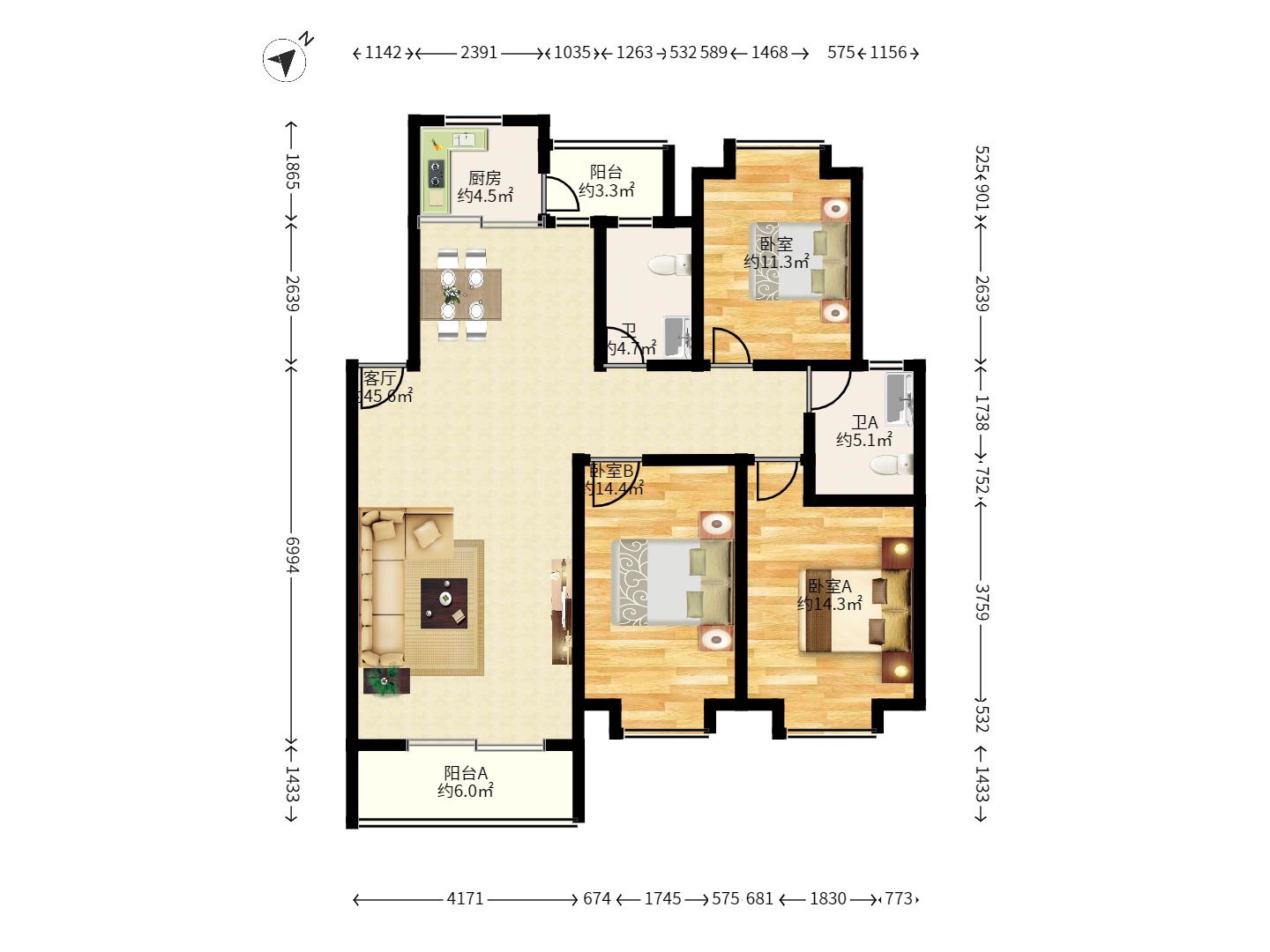 锑都家园 锑都家园室内图2