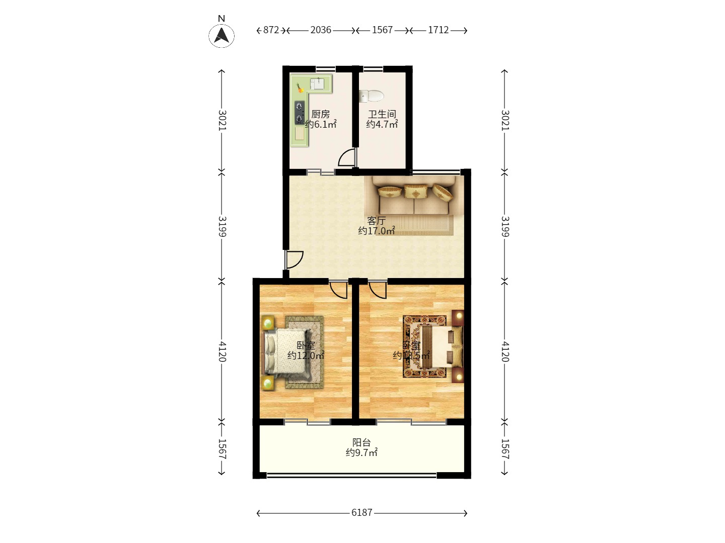 丝茅冲邮电二巷 丝茅冲邮电二巷室内图2