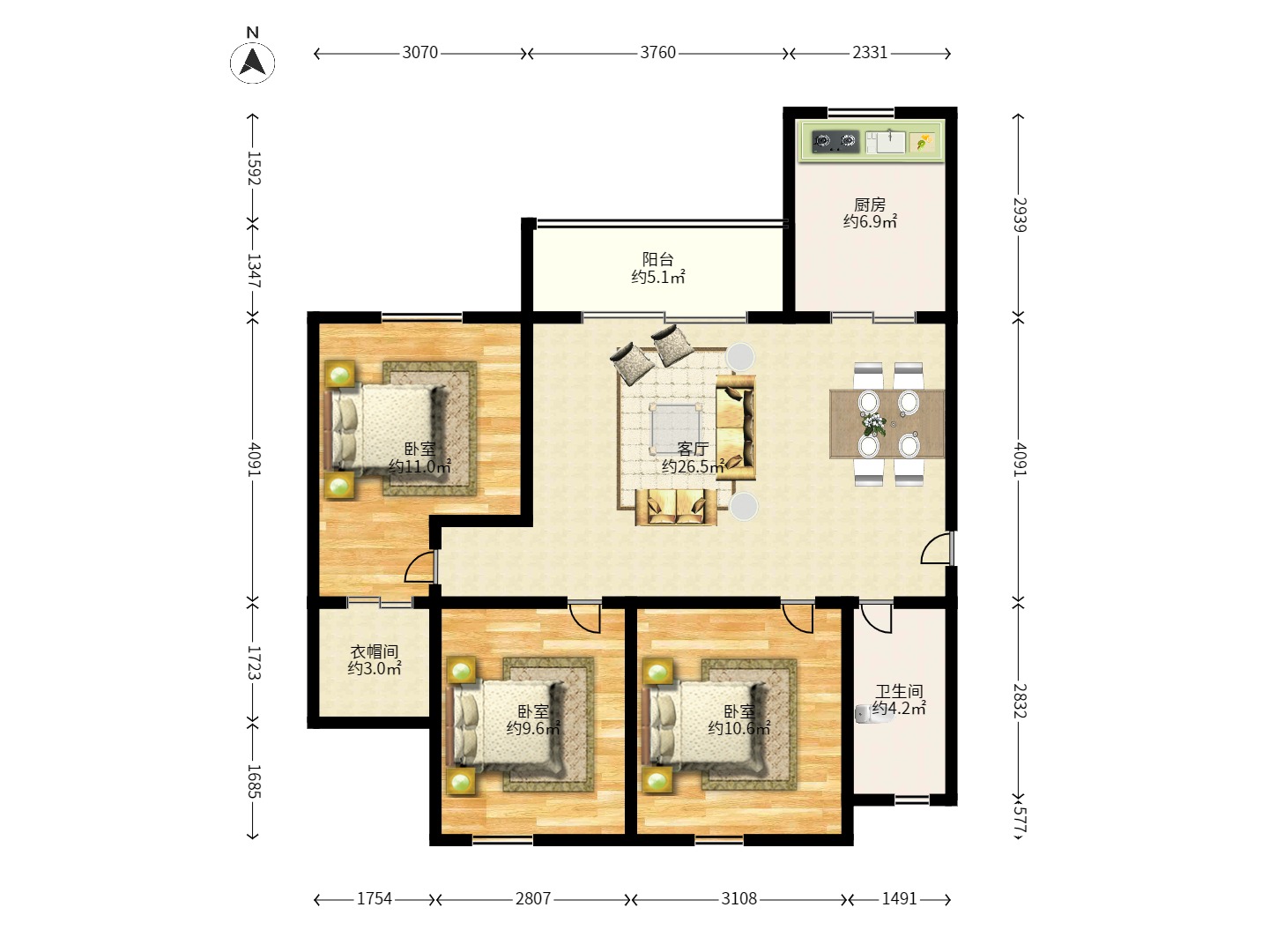 康桥长郡 康桥长郡室内图2