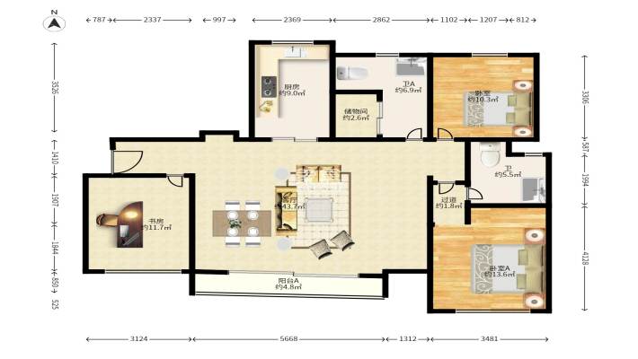 万科紫台 万科紫台室内图2