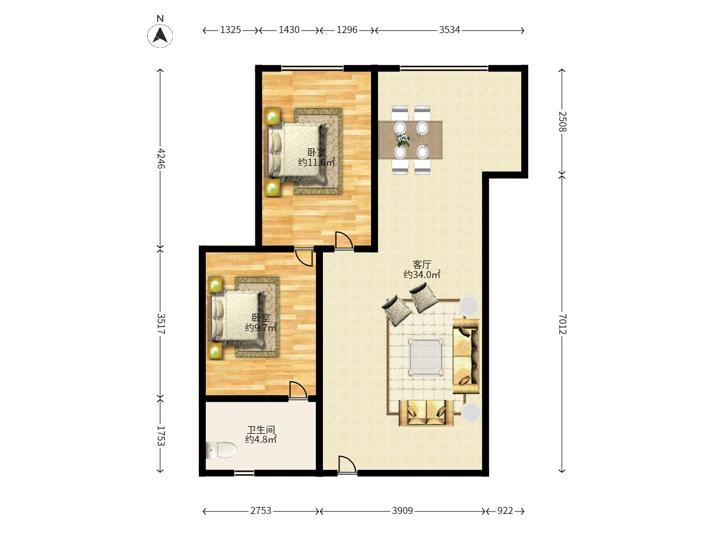 景环小区 景环小区室内图2
