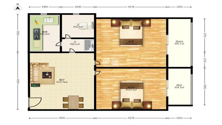 工农新村(工农桥社区) 工农新村(工农桥社区)室内图2
