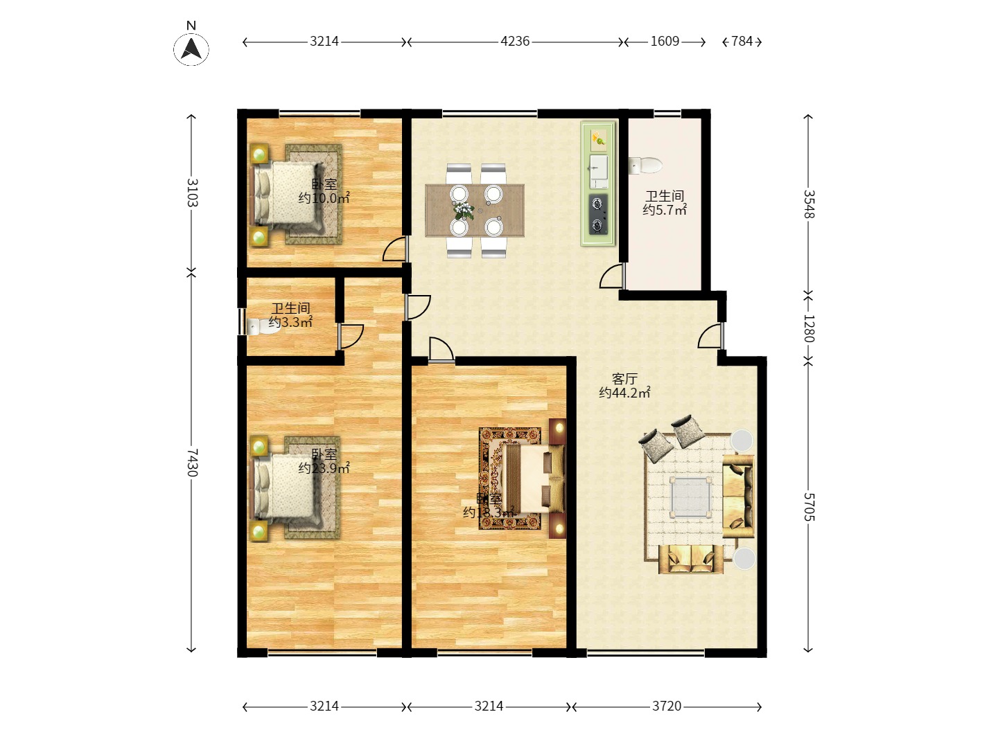 湖开小区(湖南开关厂宿舍)/南大桥社区 湖开小区(湖南开关厂宿舍)/南大桥社区室内图2