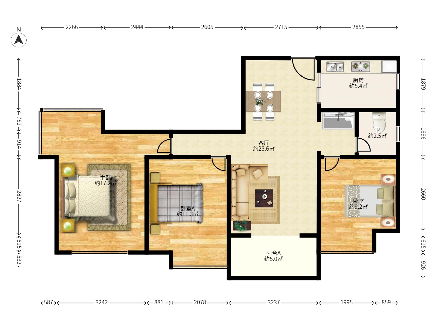 恒生碧水龙庭 恒生碧水龙庭室内图2