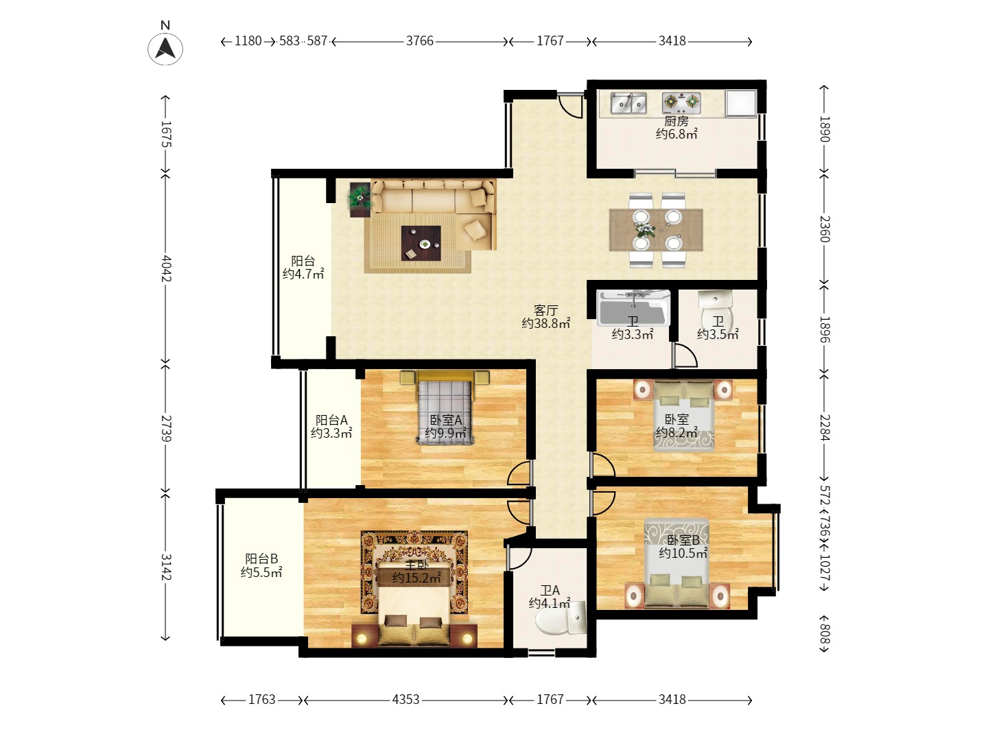 康桥长郡 康桥长郡室内图2
