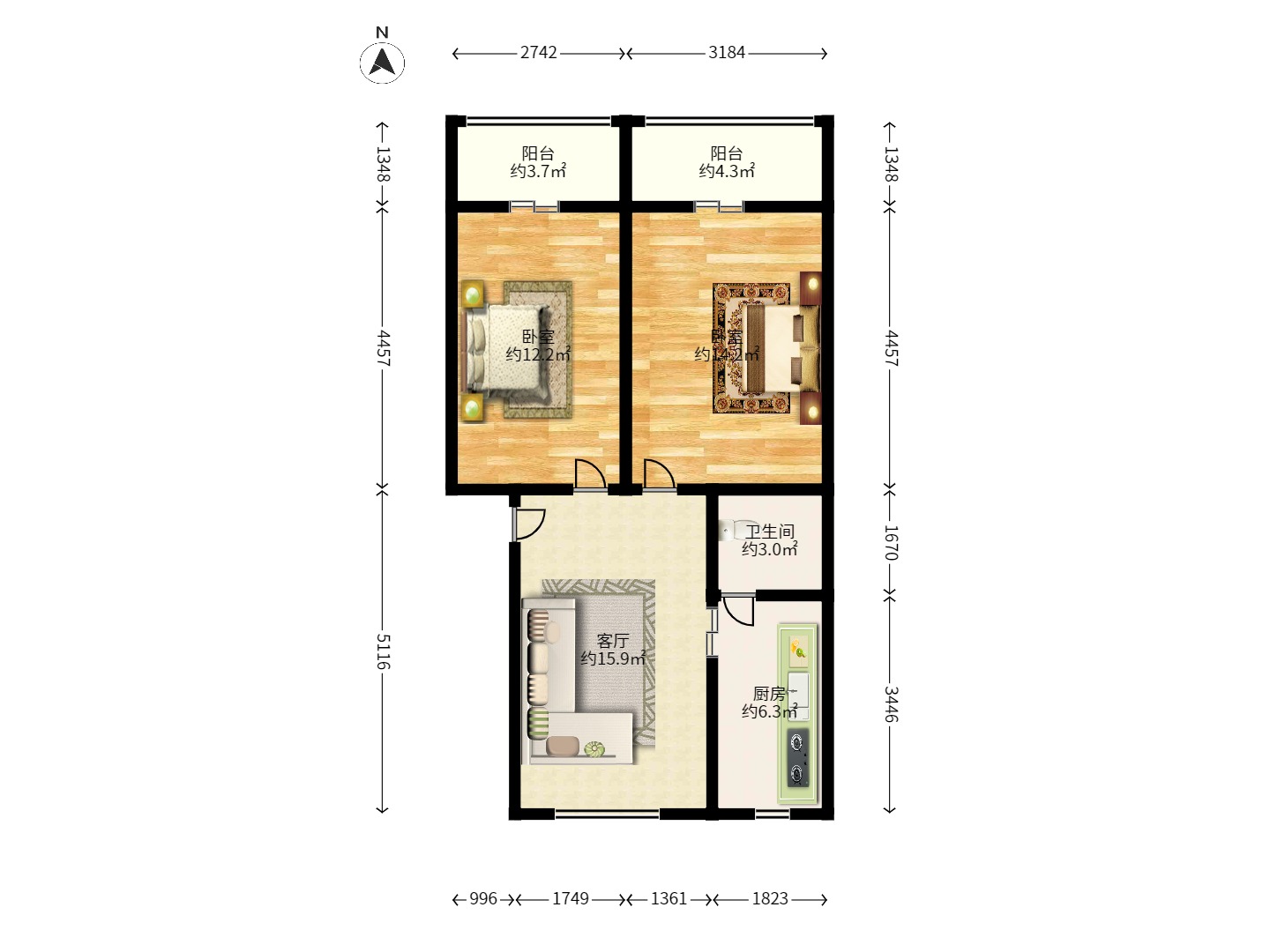 南门口散盘 南门口散盘室内图2
