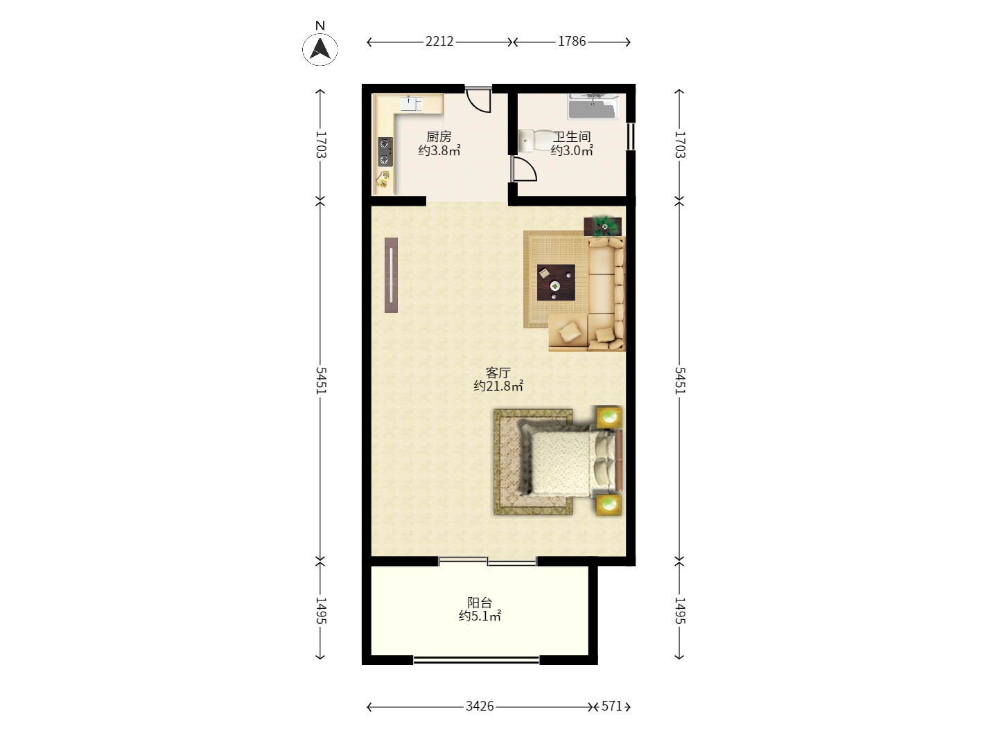 七彩丽都 七彩丽都室内图2
