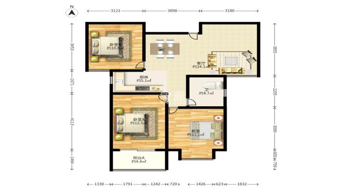 层上观邸 层上观邸室内图2