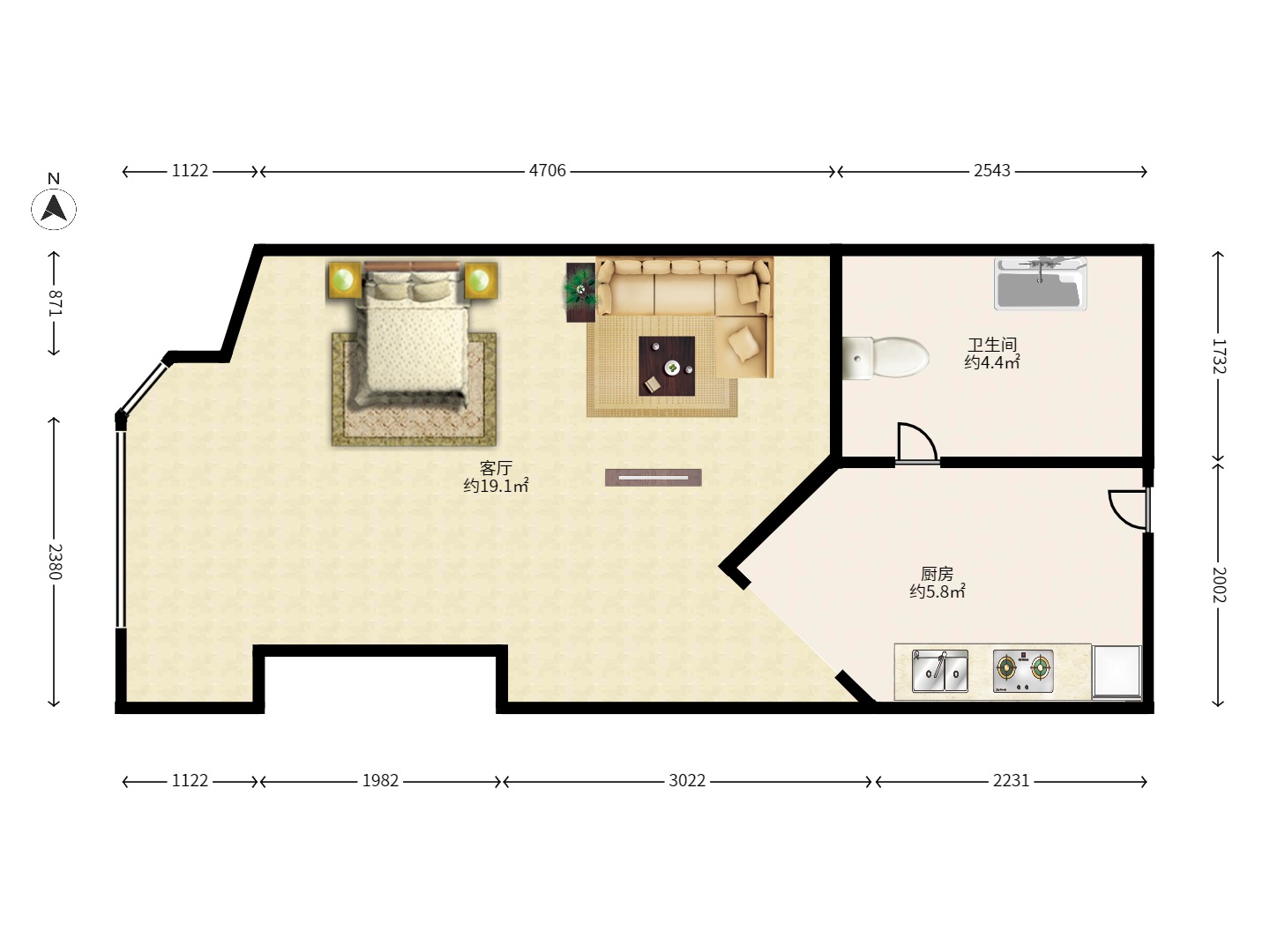 时代星城 时代星城室内图2