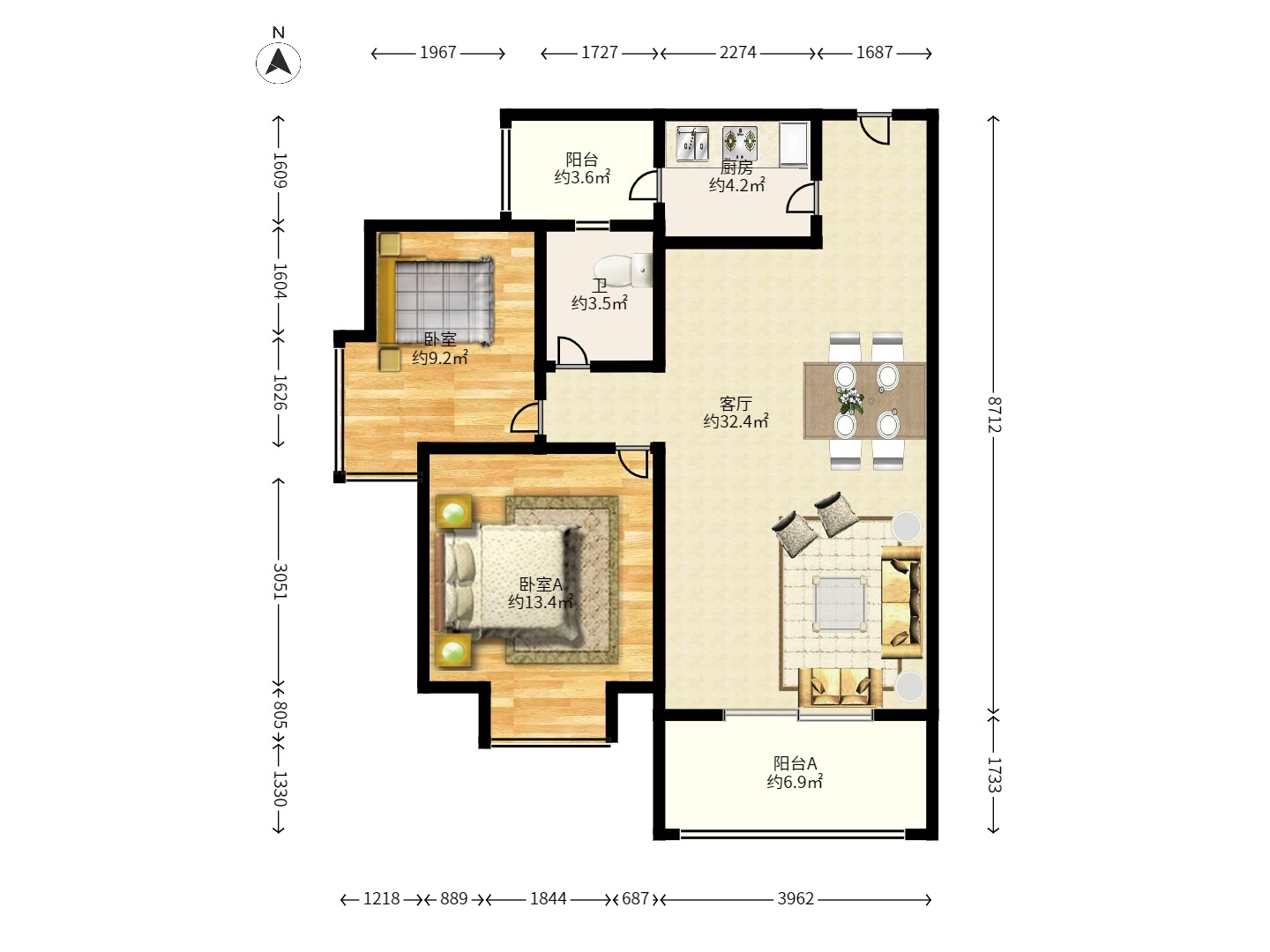 弘欣公寓 弘欣公寓室内图2
