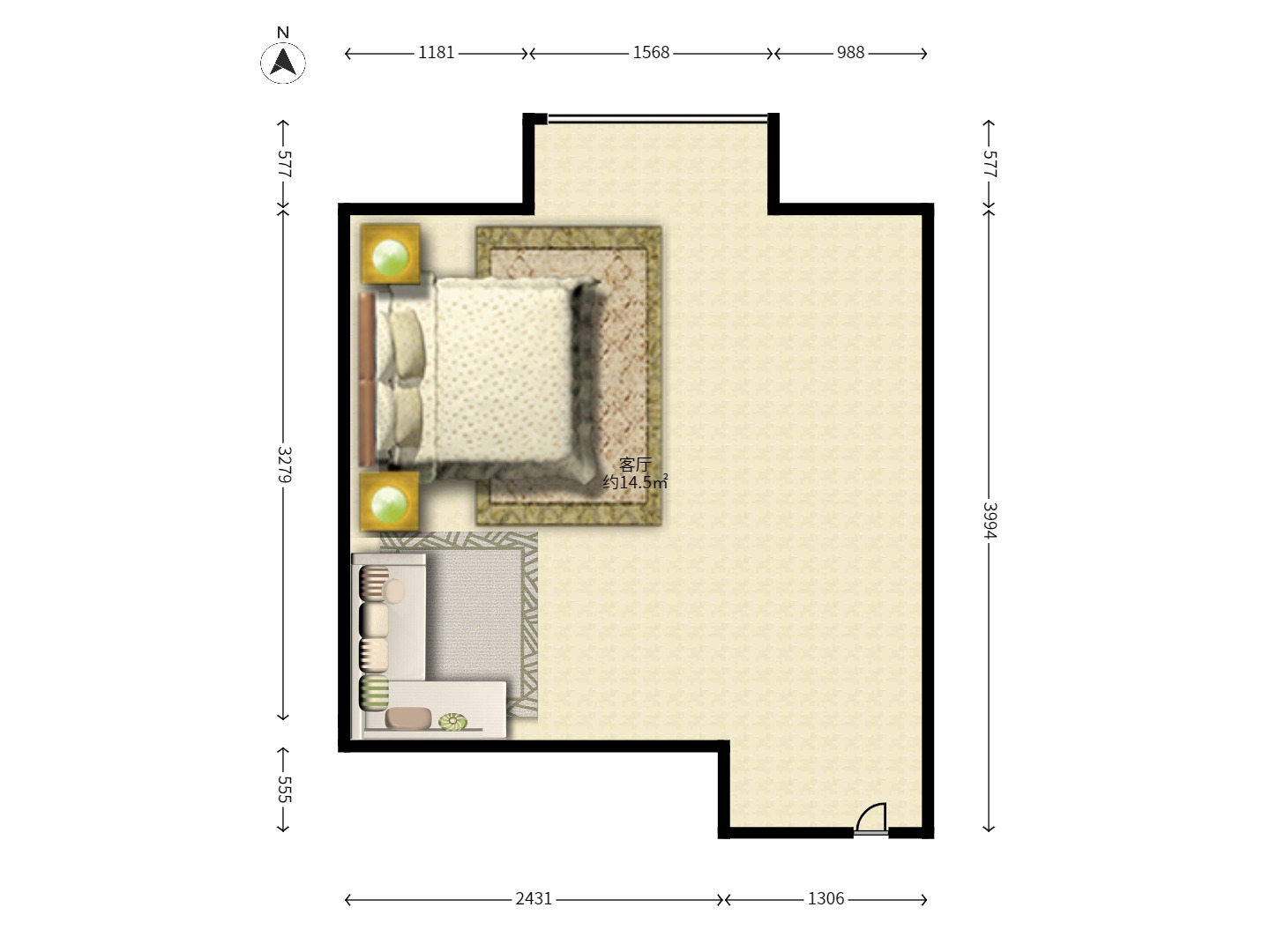 中江丽晶苑 中江丽晶苑室内图2