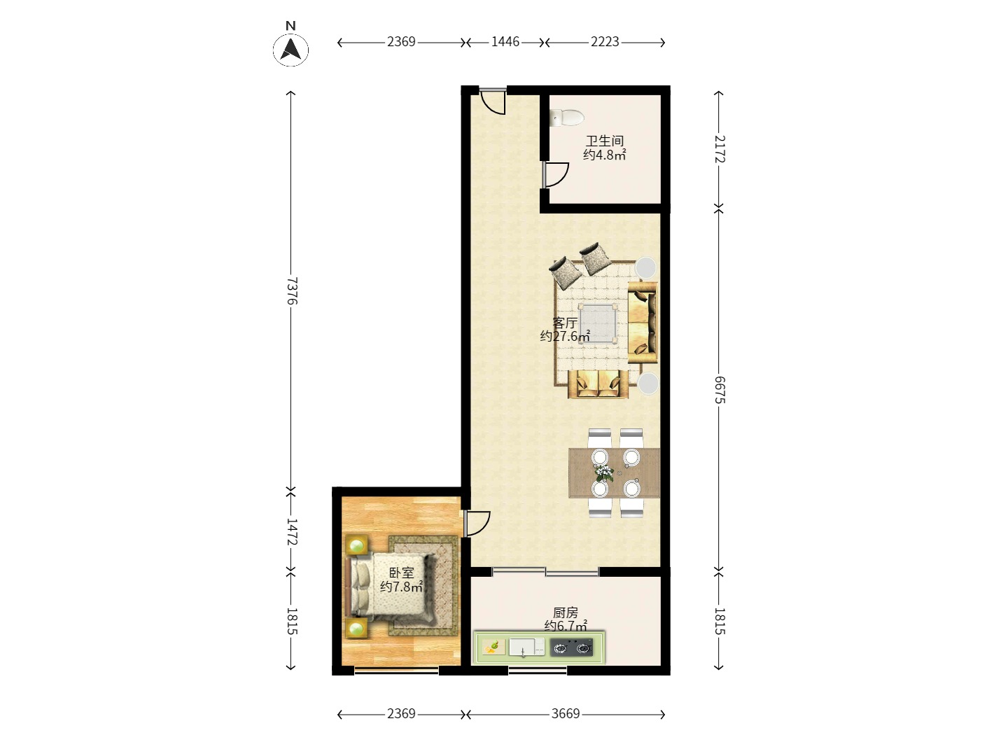 尚都花园城 尚都花园城室内图2