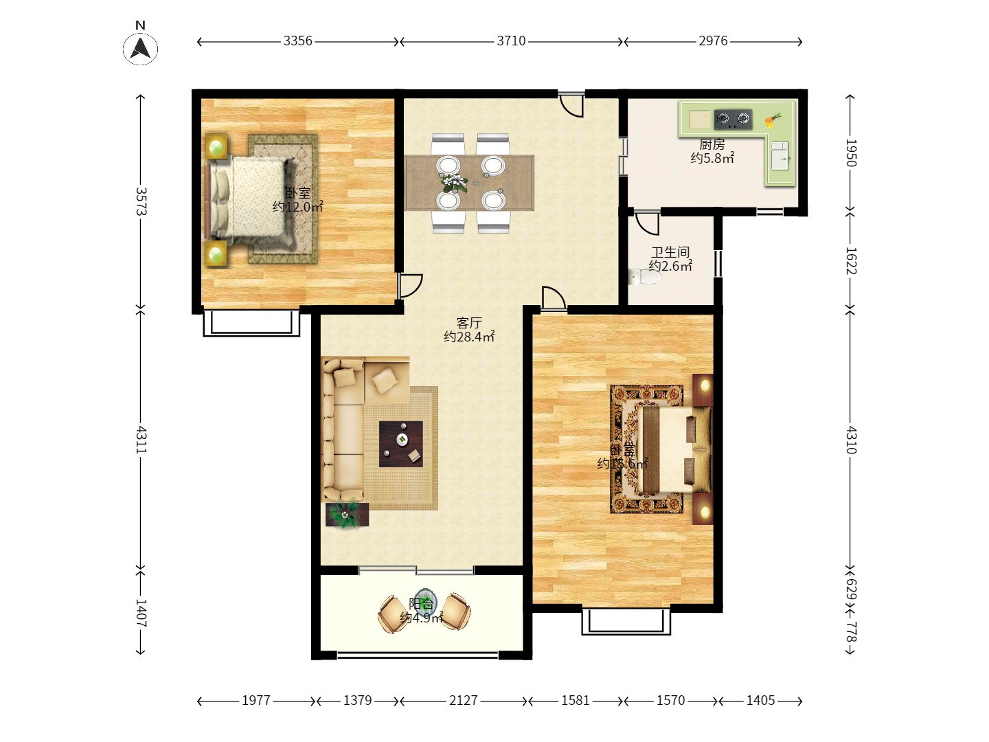 中房F联邦 中房F联邦室内图2