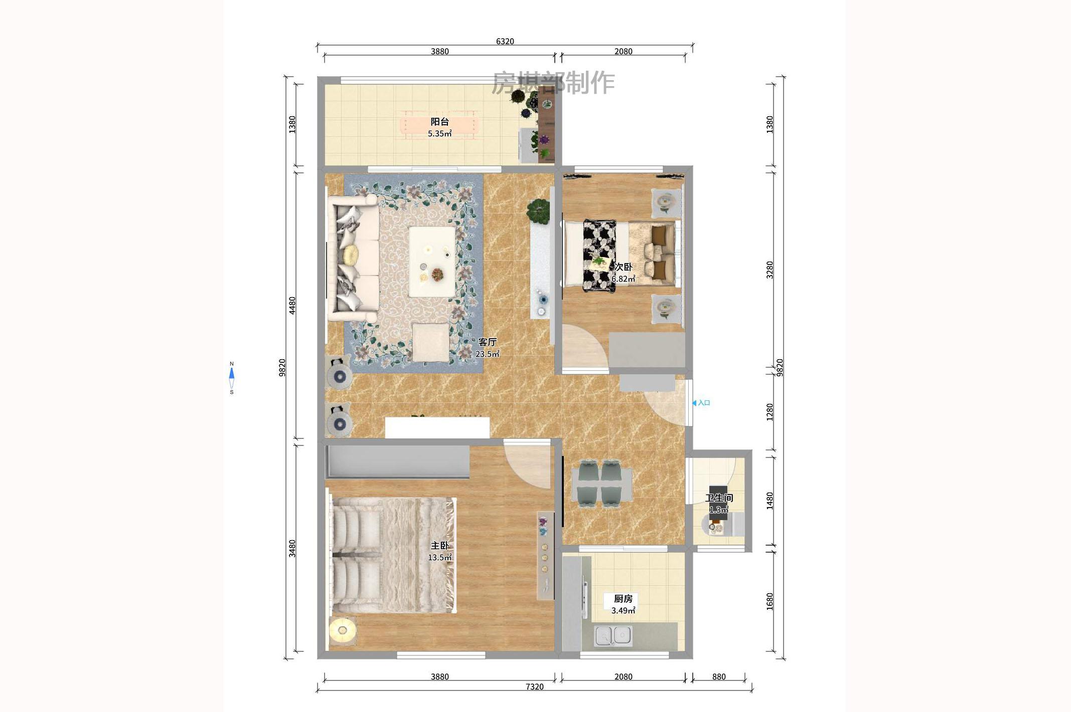 芭茅洲巷散盘 芭茅洲巷散盘室内图2