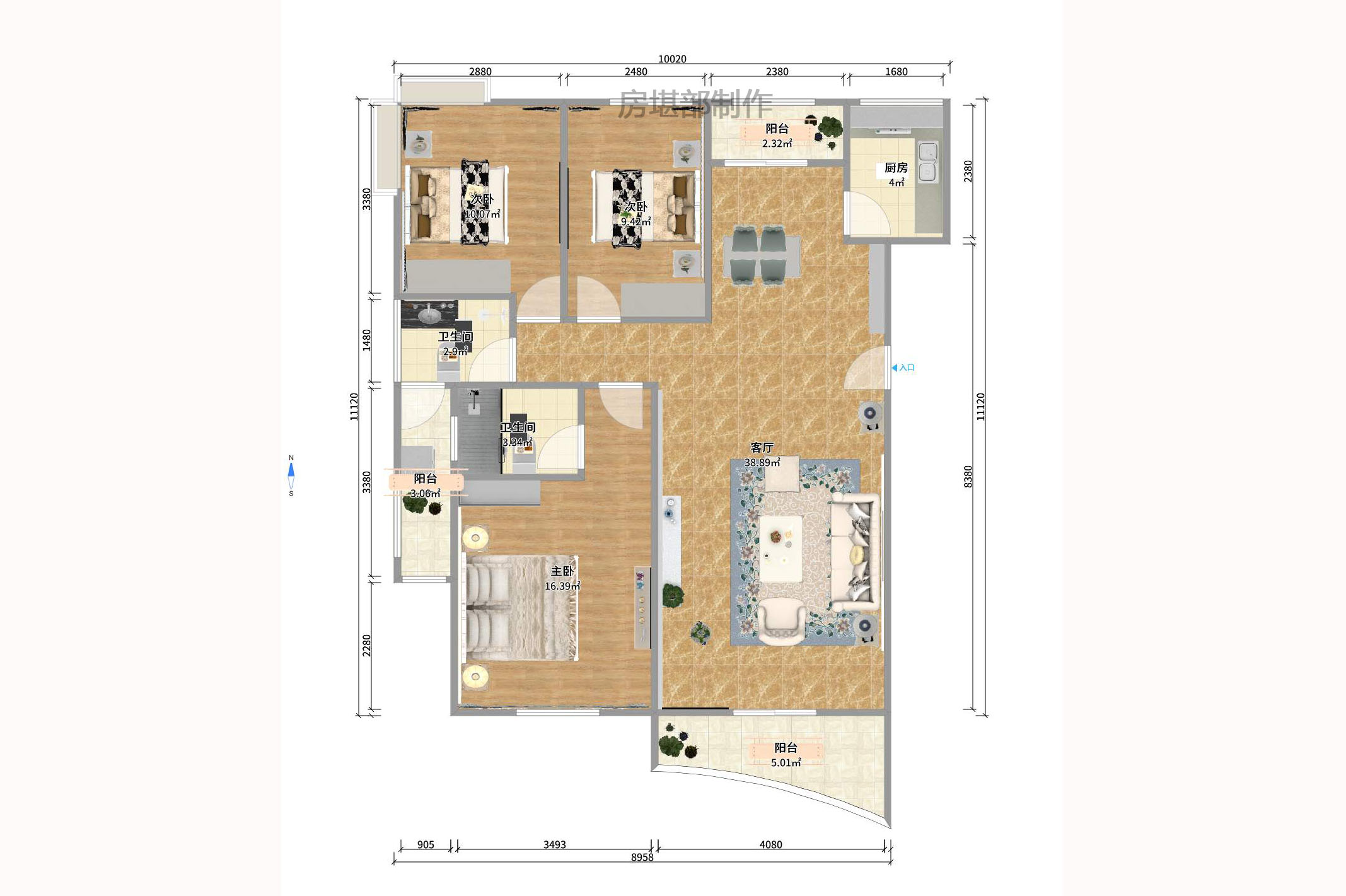 圣力华苑 圣力华苑室内图2