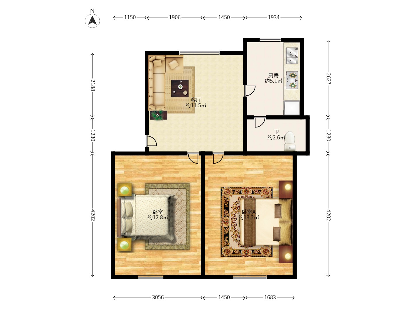 肿瘤医院生活小区 肿瘤医院生活小区室内图2