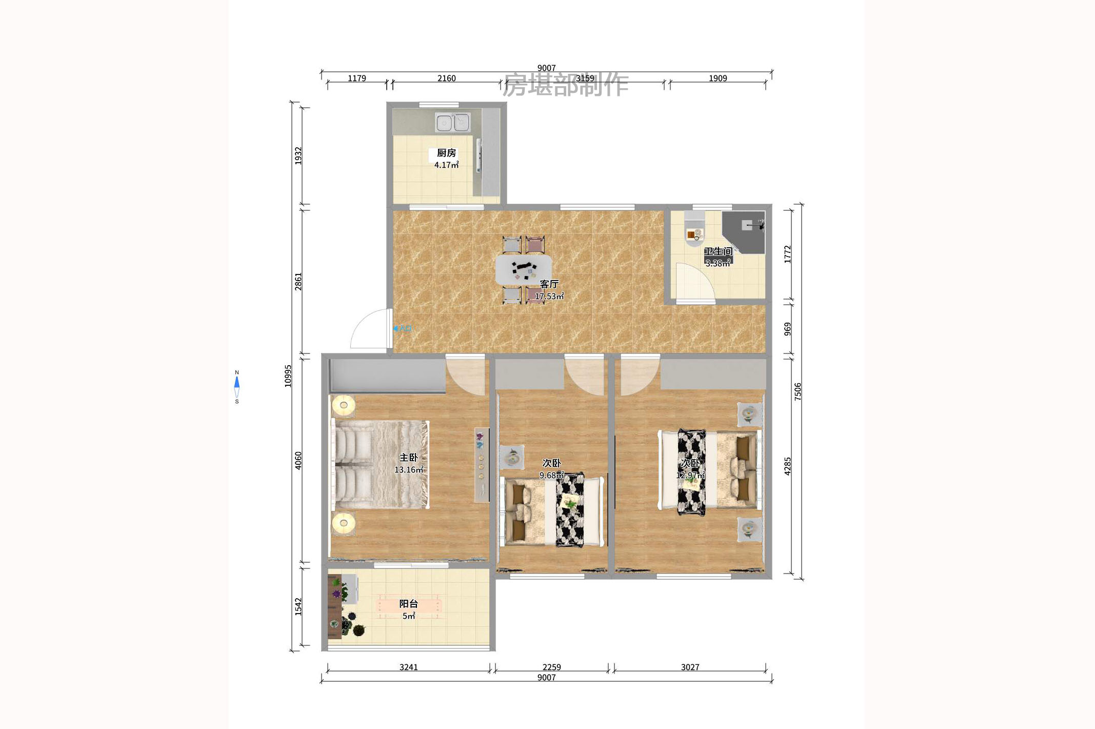 中南家园 中南家园室内图2
