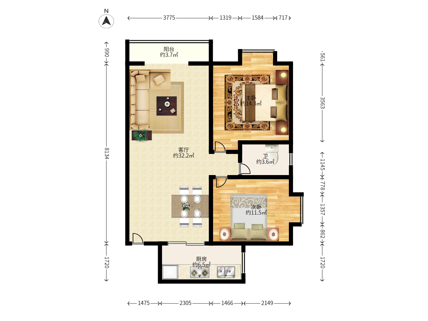 时代星城 时代星城室内图2