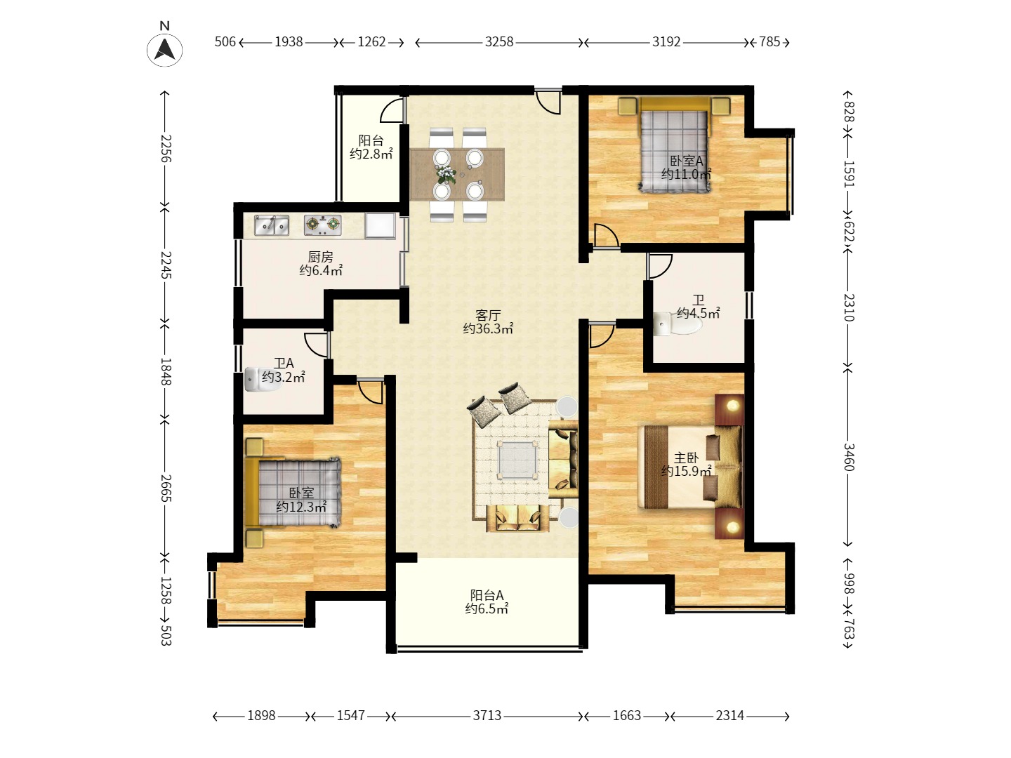 恒生碧水龙庭 恒生碧水龙庭室内图2
