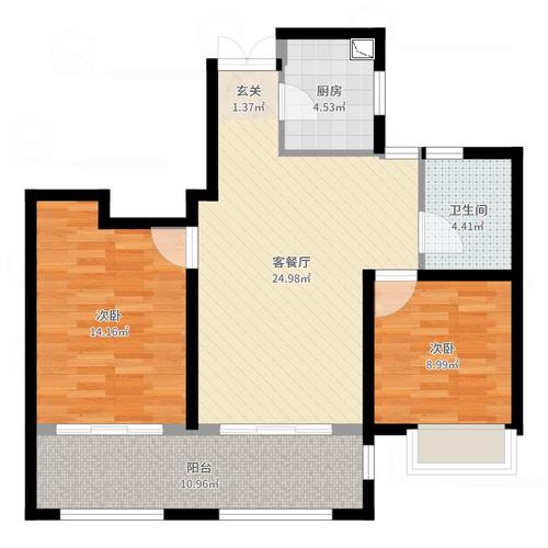 华新苑  2室2厅1卫    1700.0元/月 华新苑  2室2厅1卫    1700.0元/月户型图