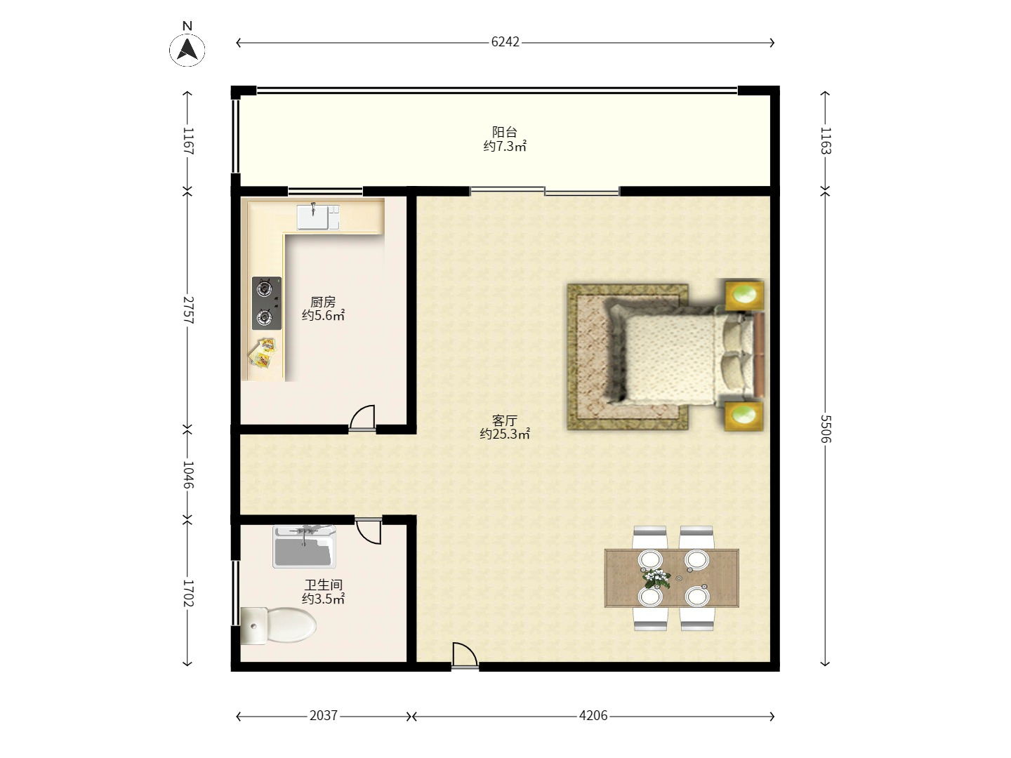 四方水岸(世方水岸) 四方水岸(世方水岸)室内图2
