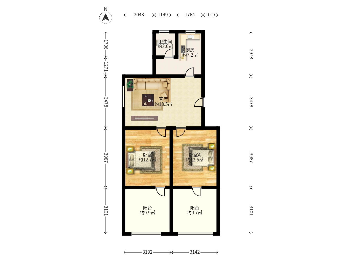 交通设计院（伍家岭）室内图2