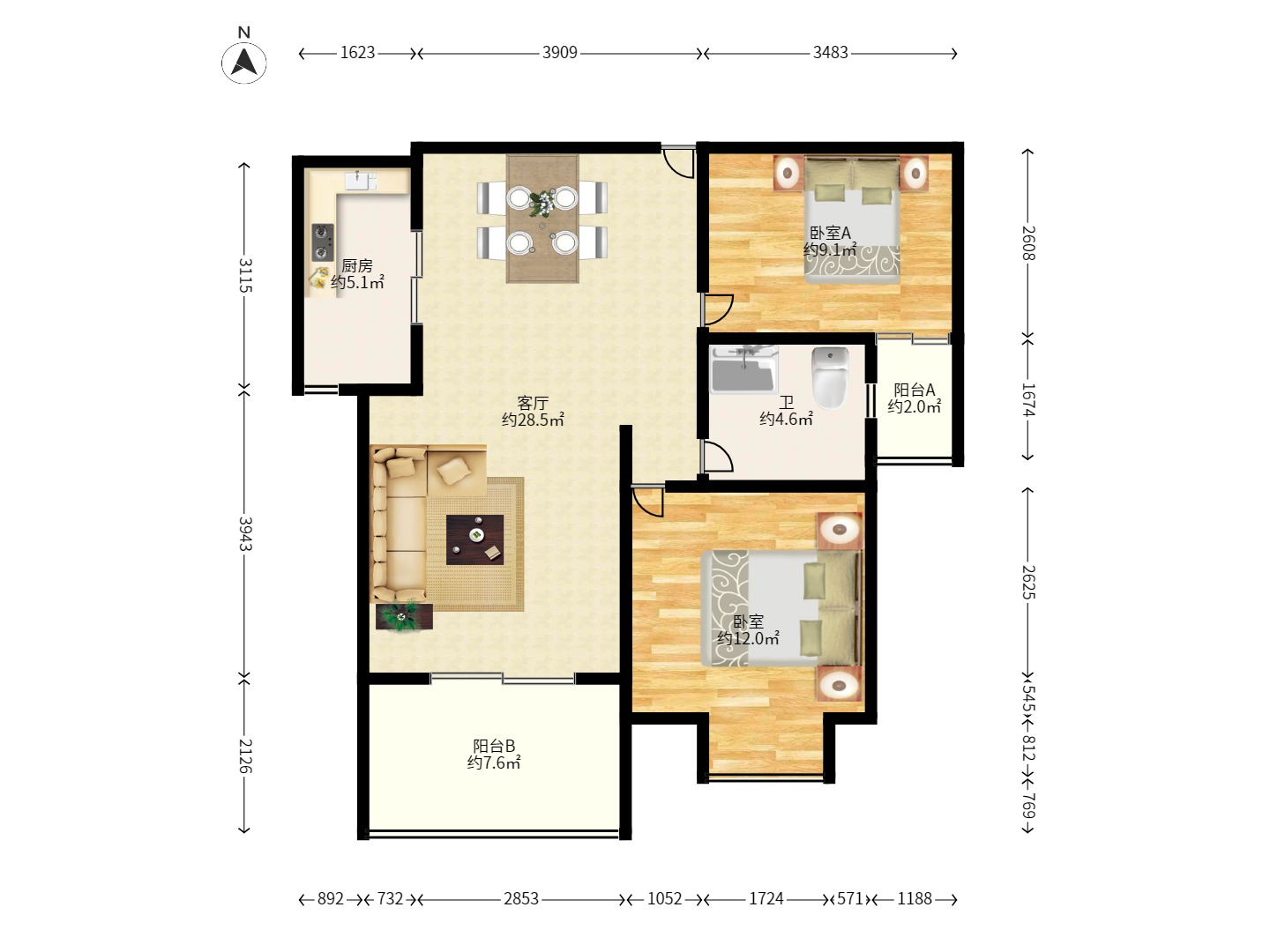 松雅轩(埃克斯社区) 松雅轩(埃克斯社区)室内图2