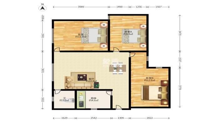 巧克力空间(建鸿达现代大厦) 巧克力空间(建鸿达现代大厦)室内图2