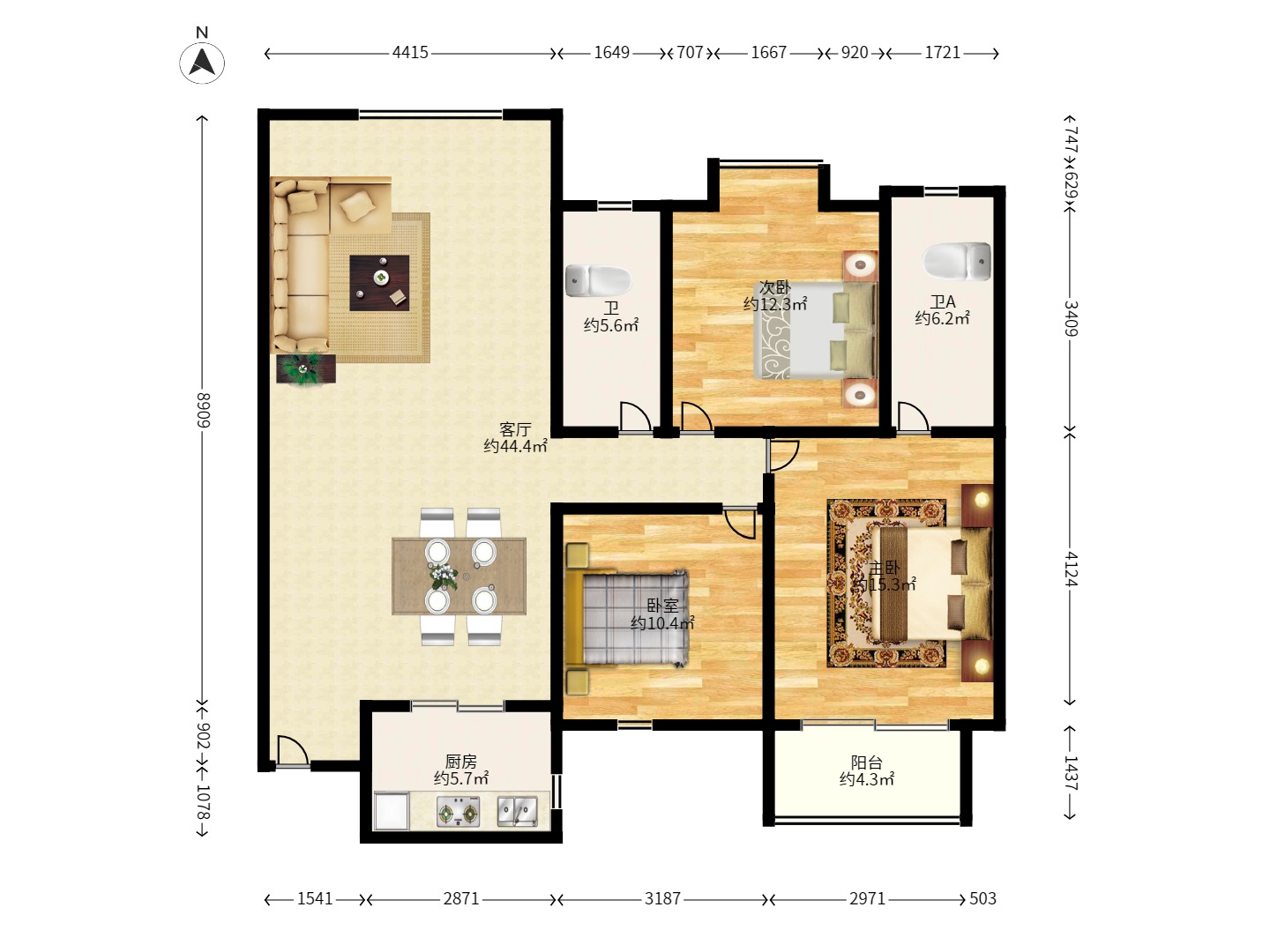腾泰佳园 腾泰佳园室内图2