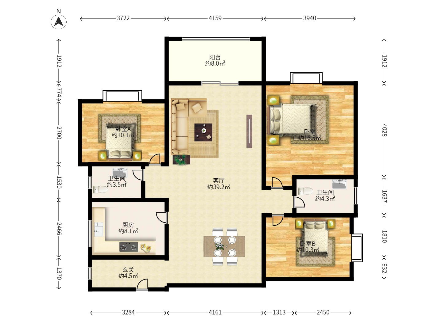 东门尚苑 东门尚苑室内图2
