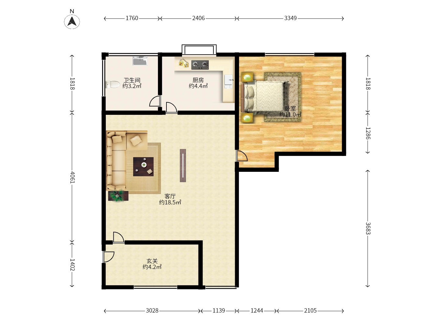 向东南社区 向东南社区室内图2