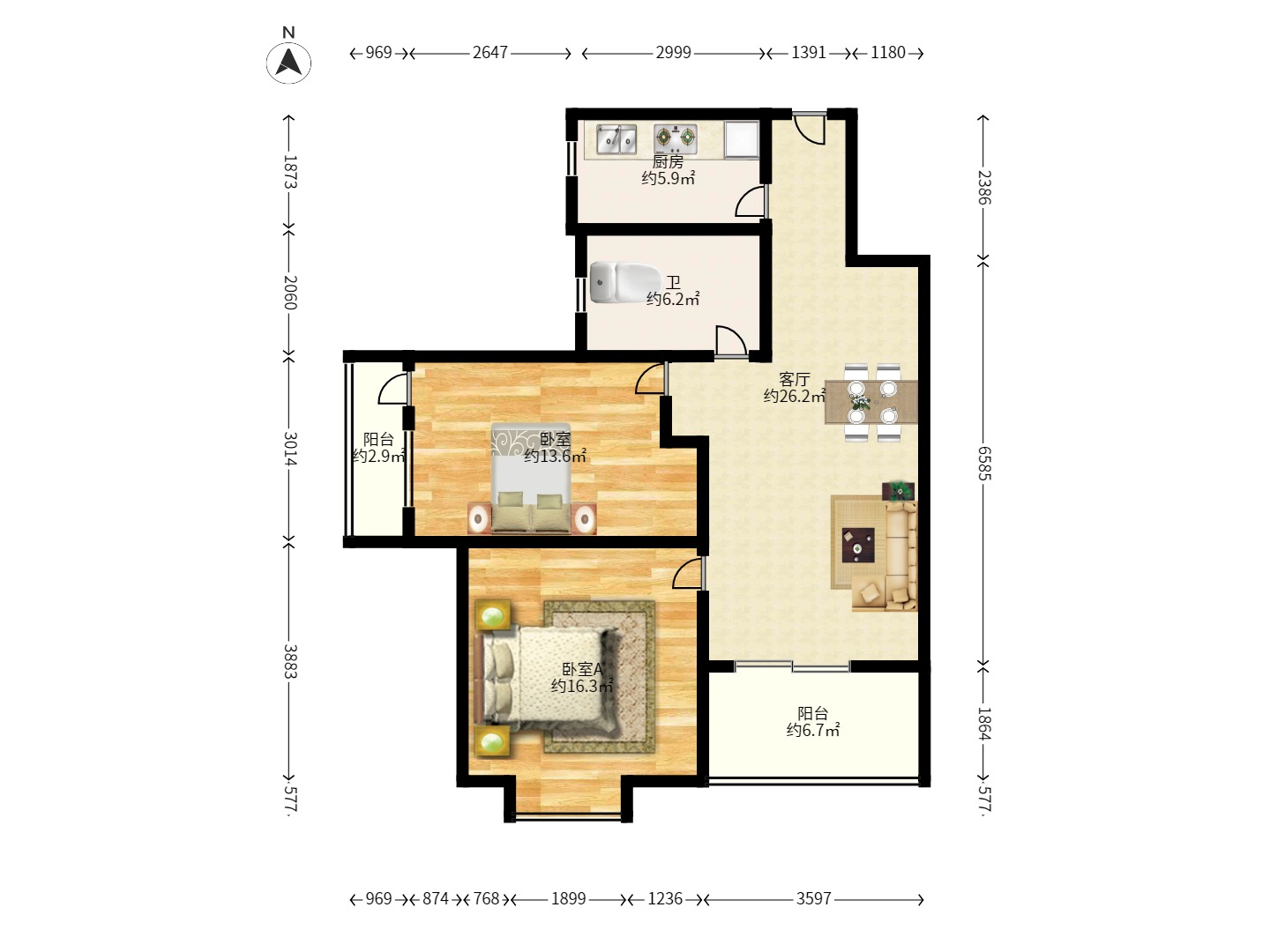 童话里 童话里室内图2