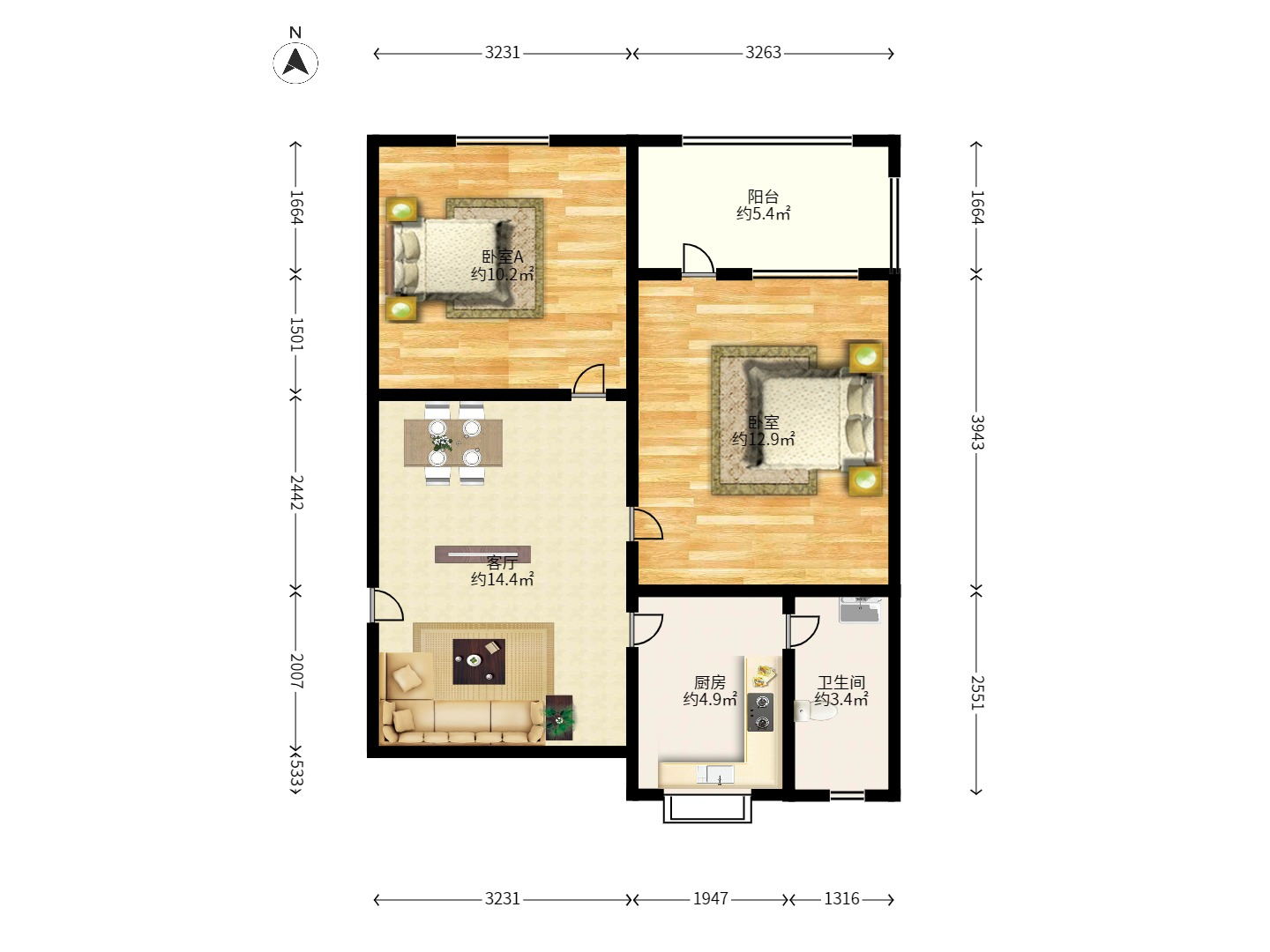 向东南社区 向东南社区室内图2
