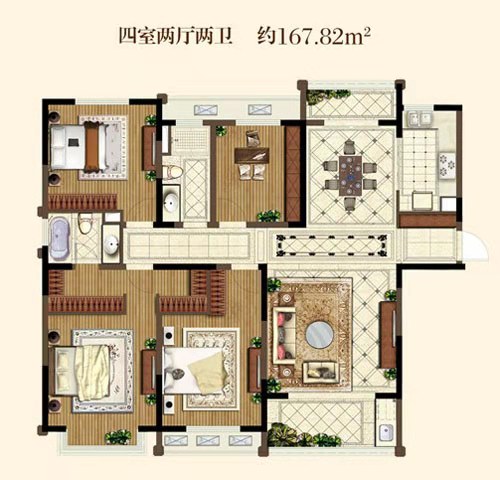 二中教师村  0室0厅0卫   72.80万户型图