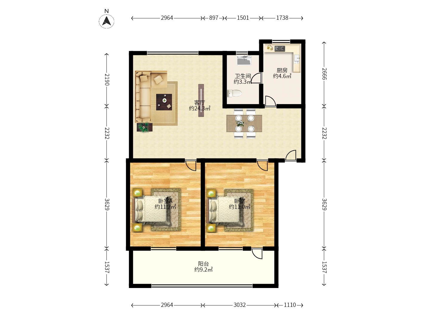 二十三冶小区(井巷社区) 二十三冶小区(井巷社区)室内图2