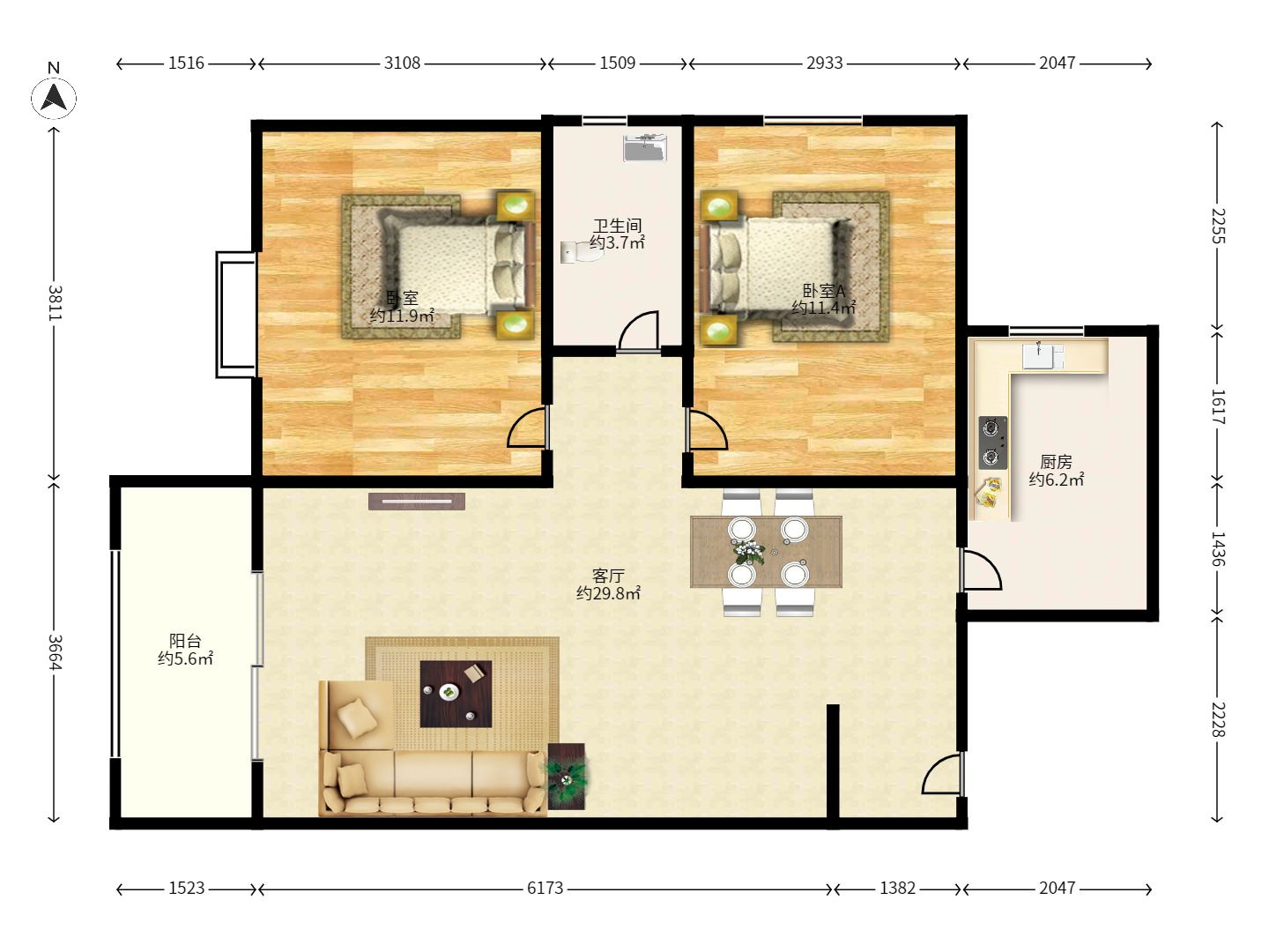 时代星城 时代星城室内图2